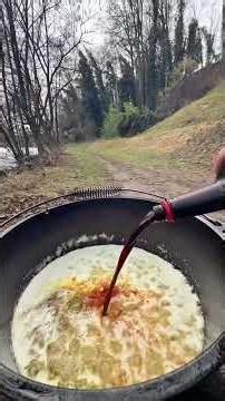 Epic Giant Seafood Boil in Traditional Village Style! #Shorts