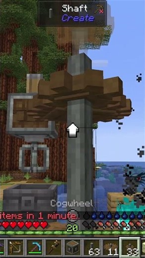 Learning Create slowly but surely in Minecraft Create Mekanized End