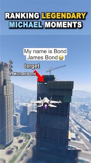 Ranking the legendary GTA V moments #shorts #gta