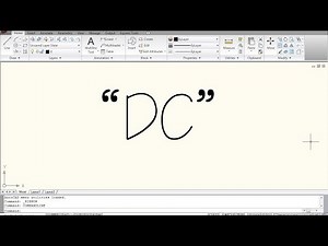 DC - AutoCAD Commands