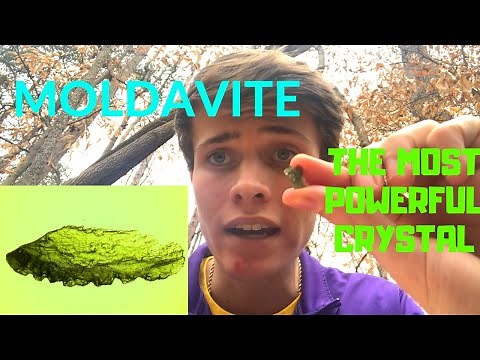 Moldavite 🌕 The MOST POWERFUL Crystal (Life Changing)