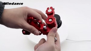 Windance Adjuster Chain Tensioner for Motorcycle Chopper ATV (Black)