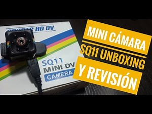 MINI CÁMARA SQ11 (UNBOXING Y REVISIÓN)