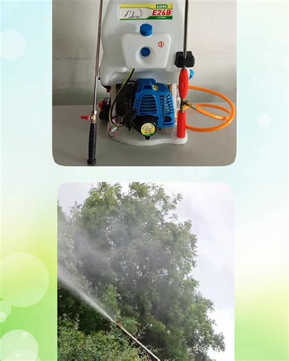 Meet the ASPEE Eden E26B, your all-round spraying partner. Powered by a 25.6cc 2-stroke petrol engine, it delivers strong and consistent performance. The durable brass pum p ensures smooth spraying of fertilizers, pesticides, and herbicides. With a 20L tank and 100–200 psi pressure, it covers more area with less effort. Designed for pesticides, fertilizers, and herbicides across all crop types. 📞 Contact Aspee at ‪ 91 98338 79797‬ for more details. [ASPEE Eden E26B, Agricultural Sprayer Machine