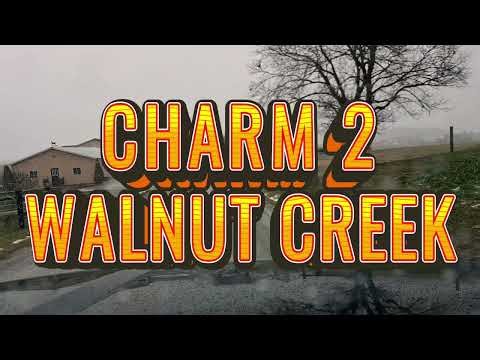 Snowy Country Drive from Charm 2 Walnut Creek Ohio on the back roads. See Amish farms & buggies.