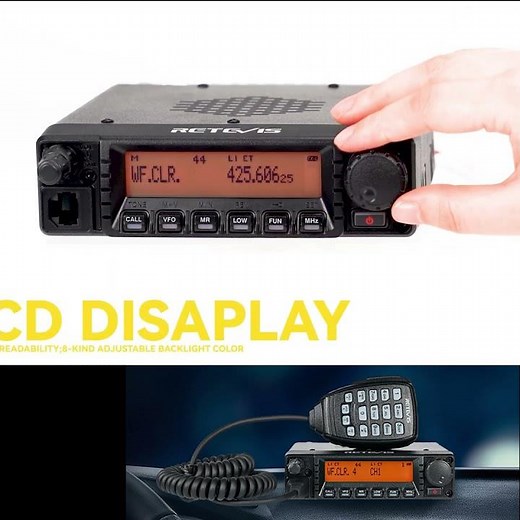 RA87 40W Powerful Long Range GMRS Mobile Radio