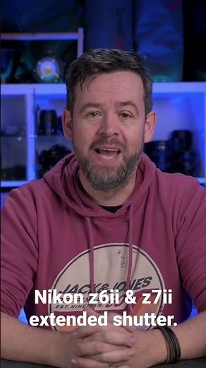 Nikon Z6ii, Z7 ii Z9 & D6 Nikon extended shutter speed settings.