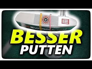 Golf Technik - besser putten durch mehr Mittigkeit | Golf Training in deutsch