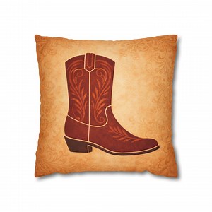 Western Boot Pillow Cover Rustic Cowboy Decor - Etsy Canada