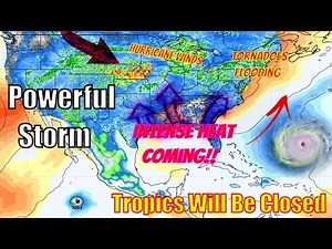 This Storm Is Powerful! Hurricane Winds, Large Hail & More! - The WeatherMan Plus