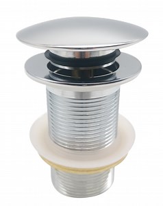 [Hot Item] Brass 1" 1/4 Colorful Bathoom Basin Drain Clic Clac Pop up Waste Mushroom Bounce (ND519)