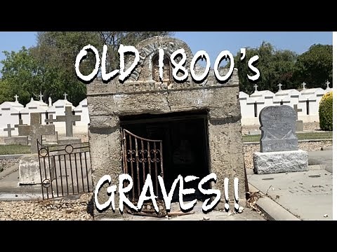 Old 1800s Graves!! | Mission Cemetery Exploration