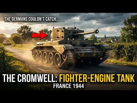 The Fighter Engine Tank the Germans Couldn’t Catch Cromwell in France 1944