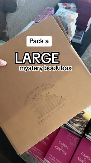 15K views · 2.3K reactions | Large book box with dark romance ♥️ I hope she loves it! | Willow Winters | Facebook