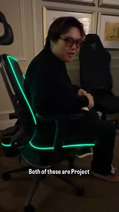 Razer's Project Arielle is going to help get you warmed up for your gaming session and cool you off when matches start heating up. #razer #projectarielle #gamingchair #ces2025 #ces | CNET