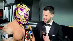 EXCLUSIVE: Kalisto reacts to retaining his #USTitle at the BIGGEST #WrestleMania of all-time! | WWE