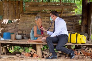 How better healthcare is central to effective development in low-income countries