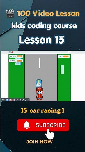 Scratch tutorial | How to Make a Car Racing Game in Scratch L 2 | Easy Scratch 3.0 Tutorial