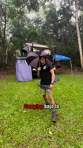 Camping bajo la lluvia. Siempre es una súper experiencia relajante y de completa desconexión. | wandercamp_pr