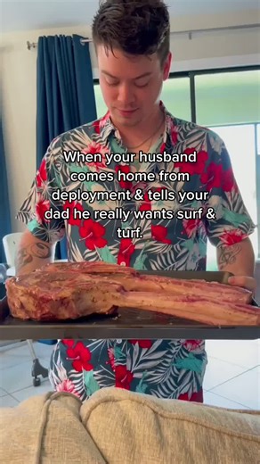 Surf & Turf Surprise: Husband Returns from Deployment