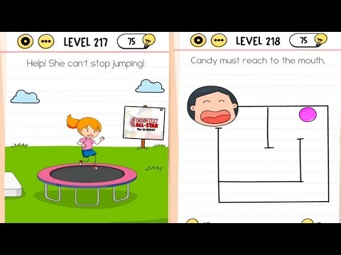 Brain test level 217/218 tricky puzzle