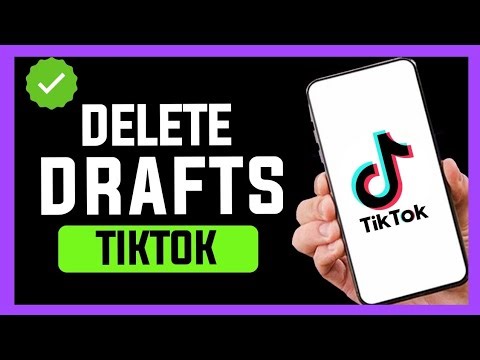 How to Delete All Drafts on TikTok at Once