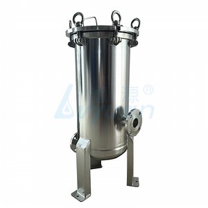 [Hot Item] SS304 SS316 Cartridge Filter Housing Screw Type Filter Housing for Industrial Water Filtration