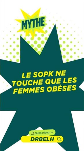 SOPK — Pas Besoin d'Être Obèse | ECN USMLE #Shorts