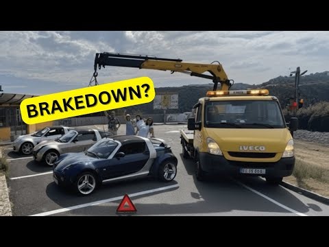 Abandoned Smart Roadster on Epic 200 km Adventure!