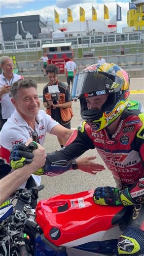Bravo, Diogo! 👏 From P14 to P🔟 💪#GermanGP 🇩🇪 #LCR #MotoGP #DiogoMoreira