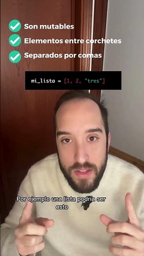 Diferencias entre Tuplas, Listas y Diccionario en Python #shorts