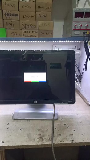 HP W1907 LCD Monitor: Troubleshooting Display Issues