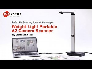 「Joy CamScan L Series」Weight Light Portable Camera Scanner For Poster Or Newspaper