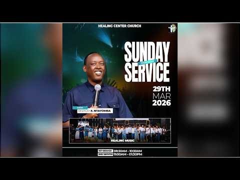 SUNDAY SERVICE WITH BISHOP E. NTAYOMBA ON 29TH.MAR.2026