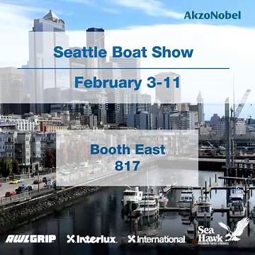 17K views | Can't wait to see all those attending the Seattle Boat Show. We're excited for a full week of chatting boats and coatings. | Interlux Yacht Paint | Facebook