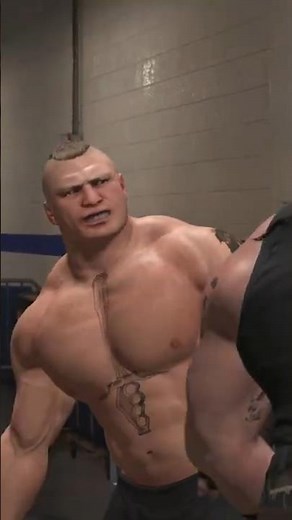 Brock Lesnar vs Braun Strowman – Backstage Brawl | WWE 2K19 Gameplay