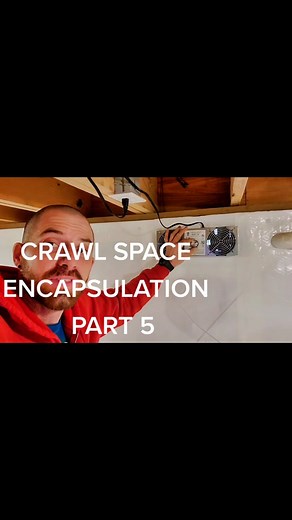 CRAWL SPACE ENCAPSULATION - PART 5 #CrawlSpace #Encapsulation #Contractor #Builder #Build #Install #HowTo #DIY #Fix #Repair #SaveThisHouse #Remodel #VaporBarrier #Moisture #Water #StandingWater #Drainage #Help #TheBackRooms #BackRooms #MoistureProblem #HardWork #DirtyJob