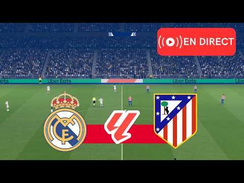 Real Madrid vs. Atletico Madrid LIVE | La Liga 25/26 | LIVE MATCH – Simulation/Gameplay