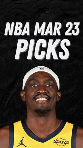 NBA Monday Picks 🏀 March 23rd 🔒 Pascal Siakam more than 16 Points Siakam has covered this in 94% of his last 18 games Averaging 24 points while playing 34 minutes per game Orlando allows the 8th most points in the non-restricted area of the paint He’s had 16 points in 7 straight games against them This matchup is too easy Cooper Flagg more than 10 Rebounds Assists He’s covered this in 90% of his last 10 games Averaging 14 Rebounds Assists per game in that stretch Had 11 and 13 Rebounds Assists