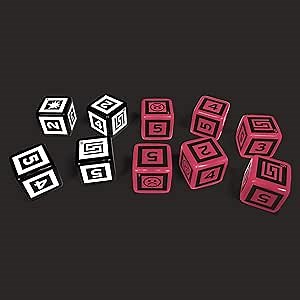 Dice Set for The Electric State Tabletop Roleplaying Game, 10 Six-Sided Dice RPG Fantasy Adventure
