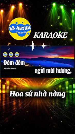 Hoa sứ nhà nàng Karaoke #hoasunhanang #karaoke #karaoketiktok #karaokebolero #bbhuynh2002