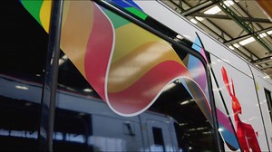 Have you seen our Pride liveried train about and about? It is on all our commuter routes and we’re proud that it carries folks from A to B not just on National Inclusion Week this week, but all year round. You can read about how it was launched here: https://www.greateranglia.co.uk/about-us/news-desk/news-articles/greater-anglia-unveils-special-pride-livery-train Watch the timelapse of the vinyl being applied at our depot in Ilford below. | Greater Anglia