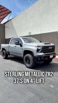 2025 Chevy ZR2 2500HD • @McGaughys 4” Premium Kit