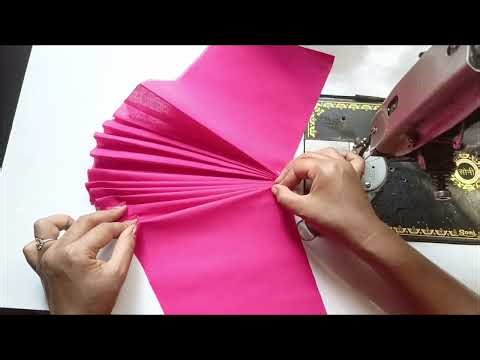 Amazing sleeve designs with stitching. Sewing techniques for beginners