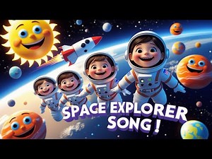 Space Explorer Song! Learn Planets & Astronauts Kids Fun Learning Adventure! #planet #learnplant