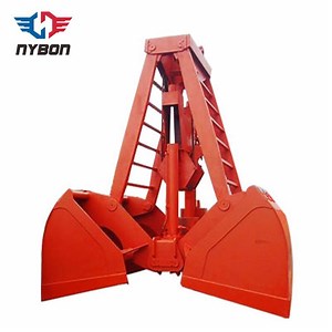 [Hot Item] Portabl Crane Double Disc Grab Bucket for Coal