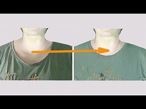 Halsausschnitt eines ärmelloses T-Shirts verändern