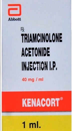 Kenacort injection | Triamcinolone acetonide injection | #shorts #daubabamedicos
