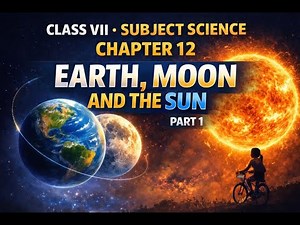 CLASS VII - SCIENCE - CHAPTER 12 - Earth , Moon and The Sun ( Part - 1 )