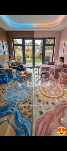 Here's how to make a beautiful floor #shortvideo